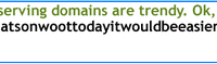 Woot Unleashes a 59 Character Domain Gag