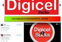 Digicel Unable to Shut Down Sucks Website