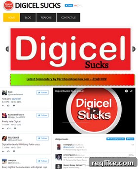 Digicel Unable to Shut Down Sucks Website 2 DigicelSucks.com