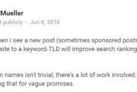 Google Downplays New TLD SEO Benefits