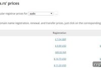 Finding Bargain Domain Names