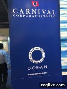 What CES 2017 Revealed About Domain Names 2 Carnival's Ocean.com domain prominently displayed at CES