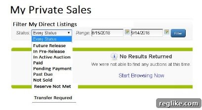 NameJet Enhances Seller Experience with New Dashboard 2 NameJet Seller Dashboard Example