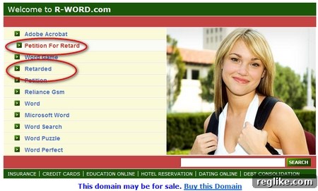 r-word-com Screenshot of r-word.com parking page