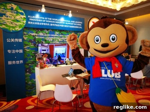 GDS 2017 Chinese Domain Conference Photo Highlights 3 .Club Brand Ambassador Hou Mimi at Global Domain Summit
