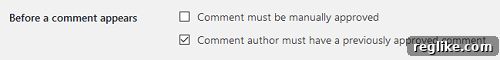 Protecting Your WordPress Comments from Spam 4 Moderating Comments - Configure Website, Comment Moderation.2