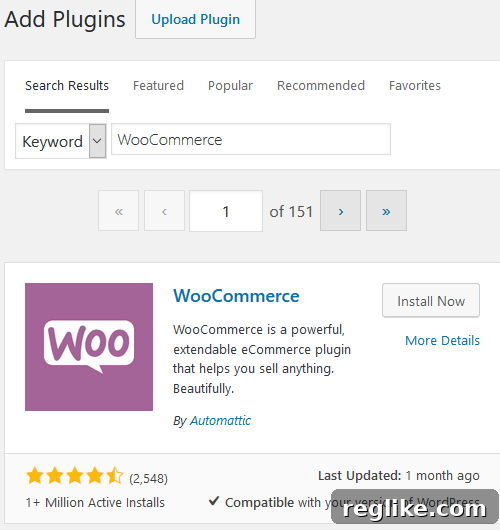 Convert Your Existing Domain into an Online Store Using WooCommerce 3 WooCommerce Plugin - Installation and Activation