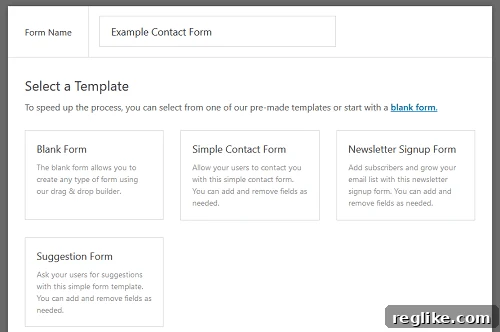 Effortlessly Add a Contact Form to Your WordPress Site 4 WPForms - Templates