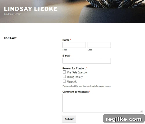 Effortlessly Add a Contact Form to Your WordPress Site 10 WPForms - Final Contact Form