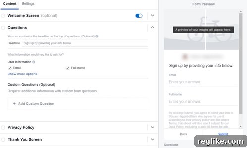 Unlock Rapid Email Growth with Facebook Lead Ads 3 Facebook Lead Form Fields