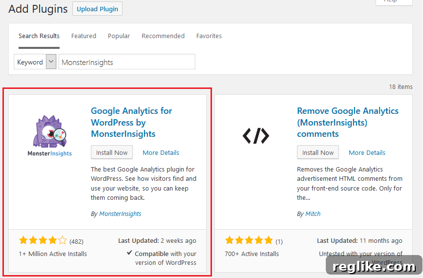 Boost WordPress Insights: Google Analytics Integration 9 Google Analytics - MonsterInsights - Install And Activate