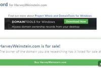 HarveyWeinstein.com Domain Fetches $695 at Auction