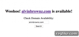 Available Domain Result