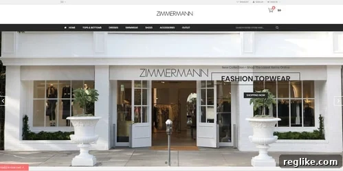 UDRP's Limited Reach in Combating Counterfeit Domains 2 A fraudulent website imitating the luxury fashion brand Zimmermann, designed to sell counterfeit goods.