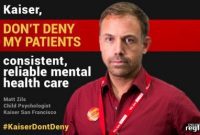 Kaiser Permanente on the Defensive Over Mental Health Denials