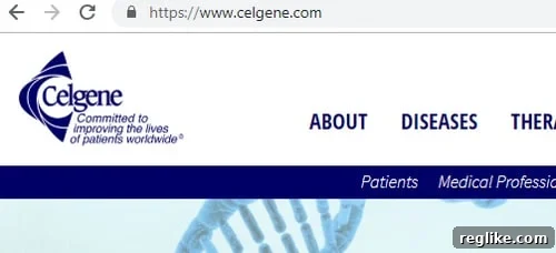 WIPO Panel Accuses Celgene of Misleading Conduct in Cybersquatting Dispute 2 CellGene.com website screenshot