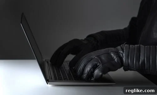 Rightful Owner Recovers Stolen EQN.com Domain 2 Picture of thief at laptop computer