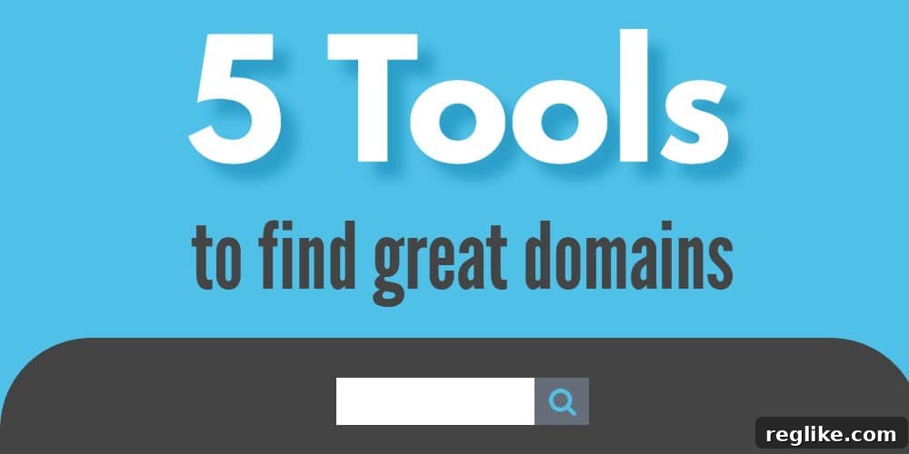 Uncover Elite Domains: 5 Untapped Tools 2 Image of linguistic tools to find great domain names, featuring a conceptual brainstorm process.
