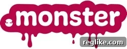 Domain Names Just Got a Little Wilder 2 Logo for .Monster top level domain name