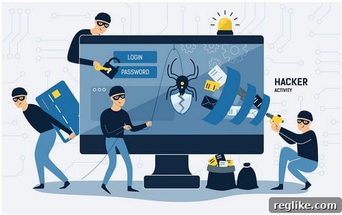 Protect Your Domains From Theft 2 image of hackers breaking into online passwords, credit cards