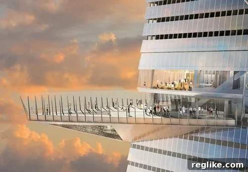 End-User Domain Demand: 17 Sales Command Up To €59,500 2 The Edge observation deck at Hudson Yards, New York City, a prime example of urban development.