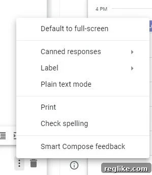 Canned responses from Gmail Labs