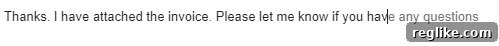 Gmail smart compose example