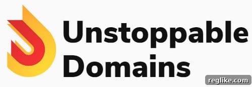 Unstoppable Domains Secures $4 Million for Web3 Domain Expansion 2 Unstoppable Domains logo for company creating blockchain domain names