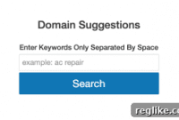 Creating a Domain Name Idea Engine