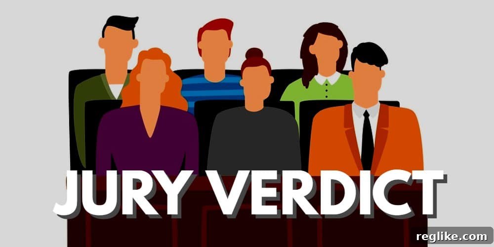 Jury Overturns Flawed Cybersquatting Verdict Against IMI 2 Picture of a jury illustration with word "jury verdict"