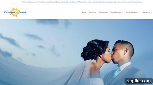Adobe's Dominican Dilemma: The Photoshop Pundit's Provocation 2 Screenshot of PhotoshopCaribe.com, a domain name that Adobe says is cybersquatting on its Photoshop brand