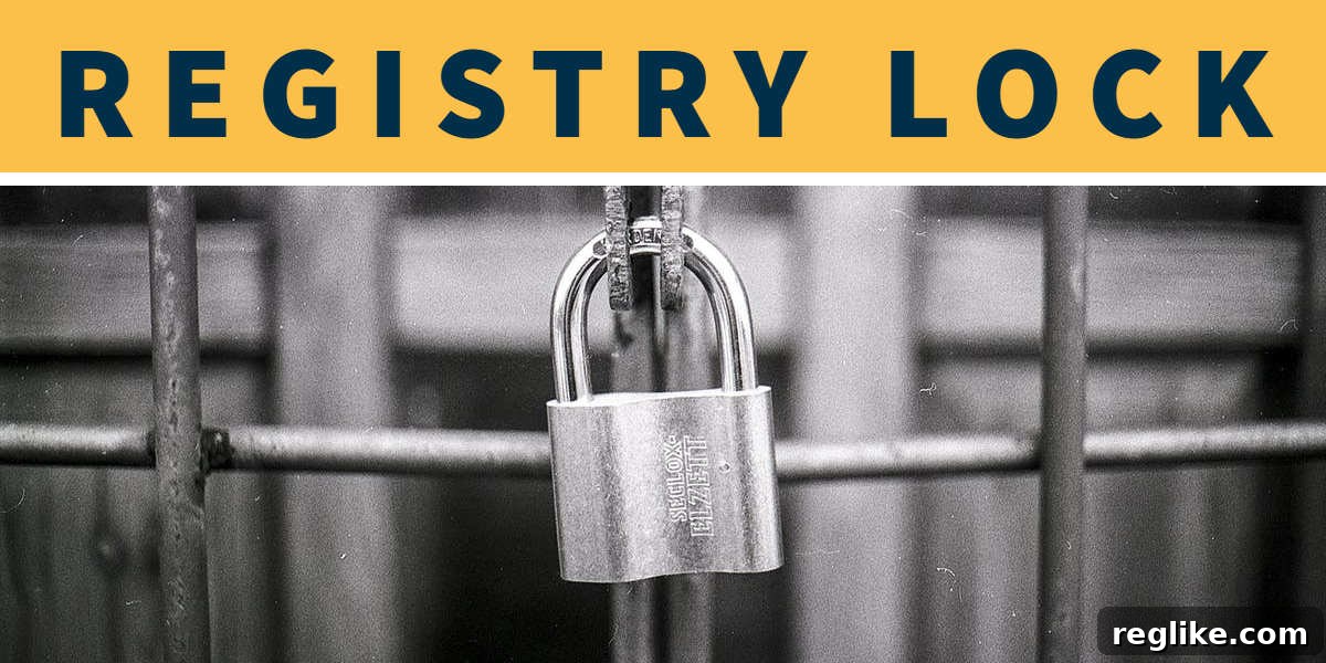 Afilias to Provide Enhanced Domain Security with Registry Lock 2 Registry Lock: A lock on bars symbolizes enhanced domain security.