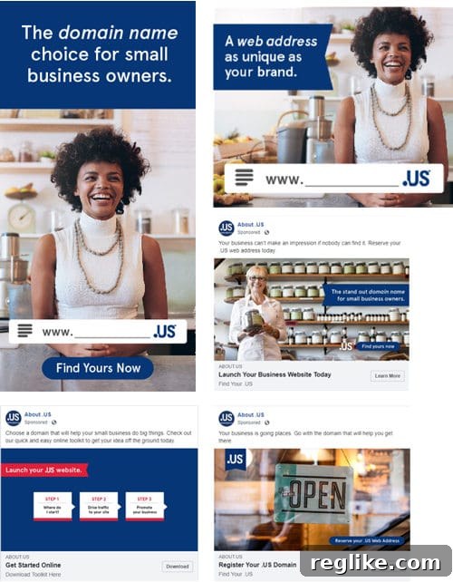 Engaging Gen Z with Emerging TLDs 2 Social media for .US domain - domain name choice for small business owners
