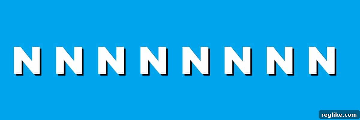 Long Numeric Domains Find a Niche in Corporate China 2 The letter N repeated eight times on a blue background