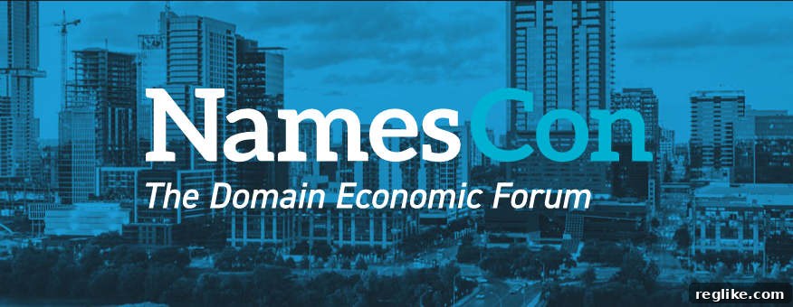 Experience NamesCon Without Breaking the Bank 2 Landscape of Austin, Texas with NamesCon logo over it