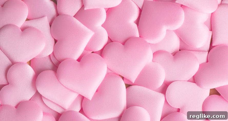 Decoding the High Price of an Unusual Domain Name 2 Picture of pink hearts in fabric material