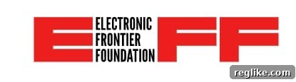 18,000 Sign EFF Letter Urging ICANN to Halt .Org Sale 2 Logo for Electronic Frontier Foundation featuring EFF in red block letters