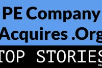 Private Equity Takes Over DotOrg