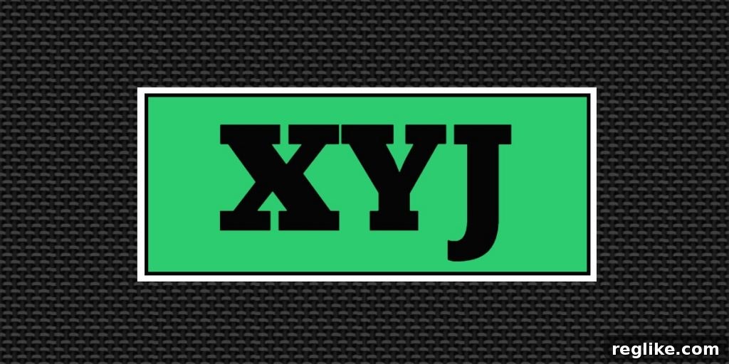 The Strategic Advantage of X, Y, J in Chinese Acronym Domains 2 The letters x, y, and j on a green background. The green background is on a black background.