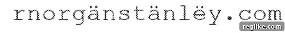 Morgan Stanley's Surprising Domain Name Patent Move 2 An illustrative image demonstrating a distorted view of a domain containing typos and non-Latin characters, highlighting the visual challenges in identifying deceptive domains that could trick web users.