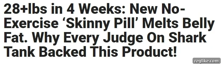 A headline from a fake Fox News website
