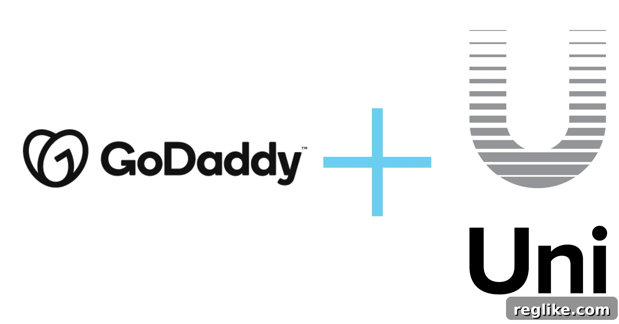 GoDaddy Acquires Uniregistry for Under $200 Million 2 Picture of GoDaddy and Uniregistry Logos