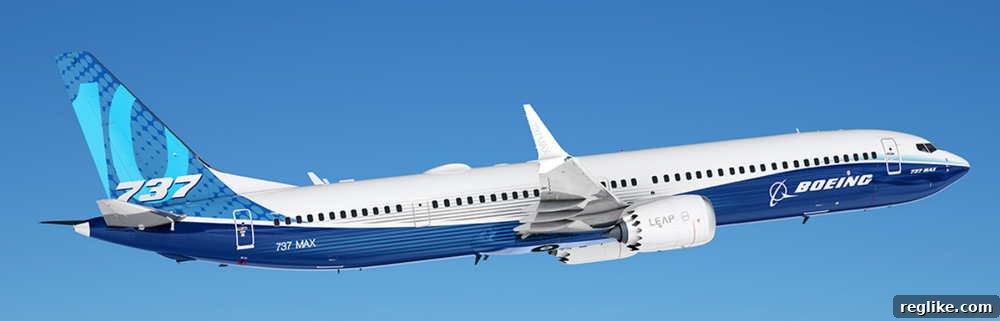 Boeing Lays Digital Foundation for 737 Max Relaunch 2 Picture of the 737 Max airplane from Boeing
