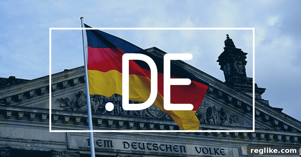 .De Registrations Reach 16.3 Million, 15 Million Within Germany Penetration of .De Domains Surpasses 16 Million in Germany 2 German flag with .DE on top, representing Germany's country code domain