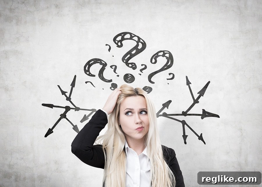 The Peculiar Domain That Attracted 227 Bids 2 Picture of woman scratching head