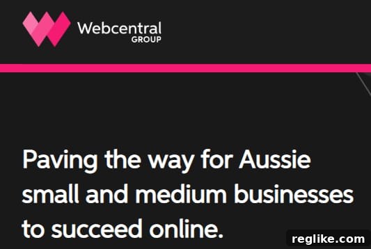 Web.com Expands Australian Footprint with $12.2M Webcentral Acquisition 2 Webcentral screenshot
