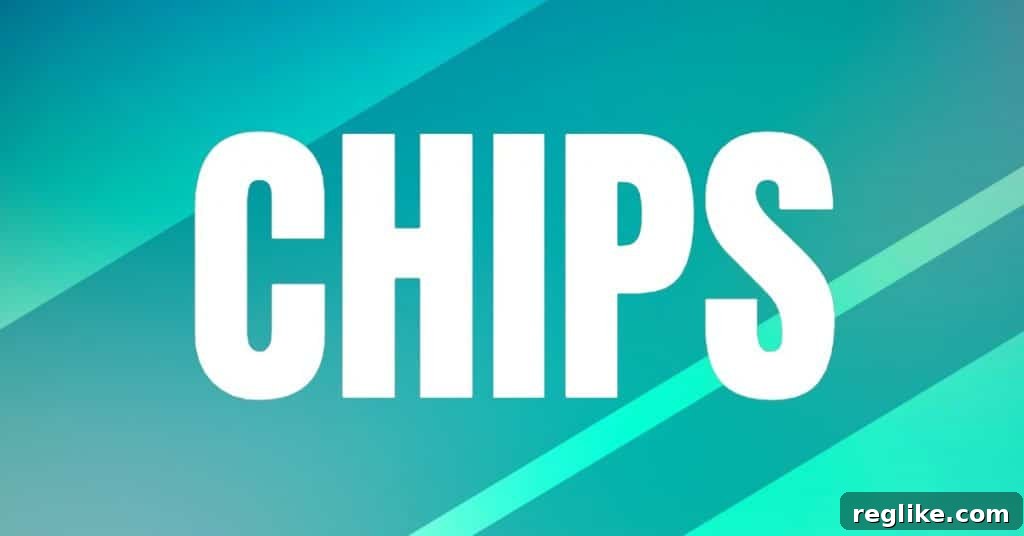 What Sets Chip Domains Apart 2 The word Chips on greenish background