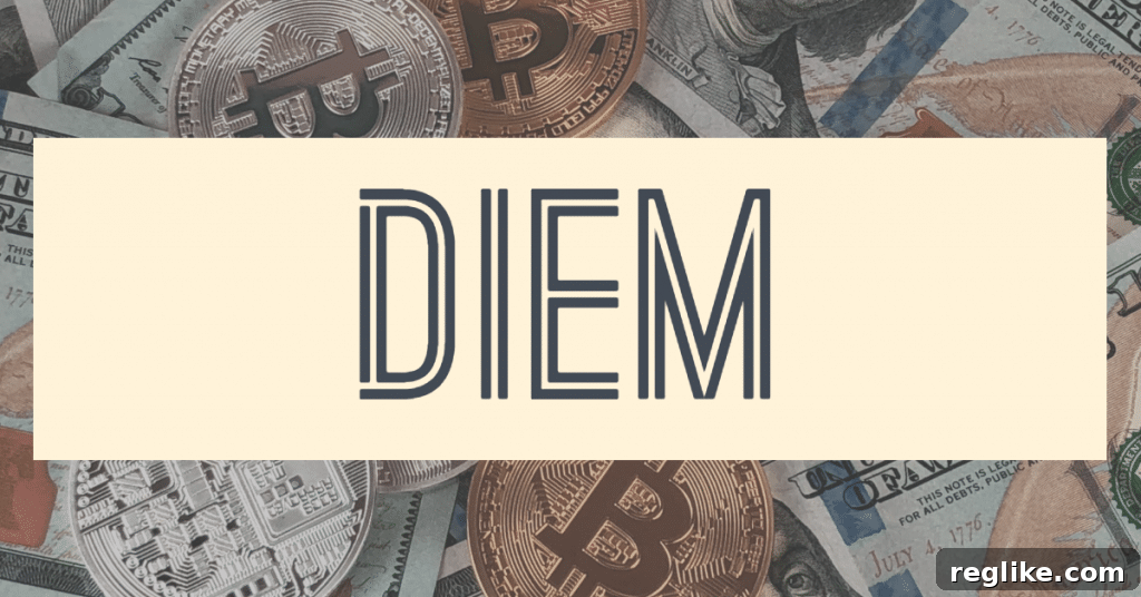 Diem: Decoding Facebooks Cryptocurrency Move 2 Picture symbolizing cryptocurrency with the word "diem" on it