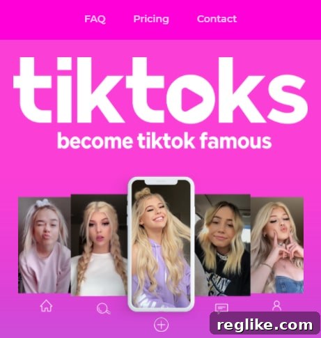 Bytedance Defends Brand Against TikToks.com Cybersquatting 2 Screenshot of TikToks.com