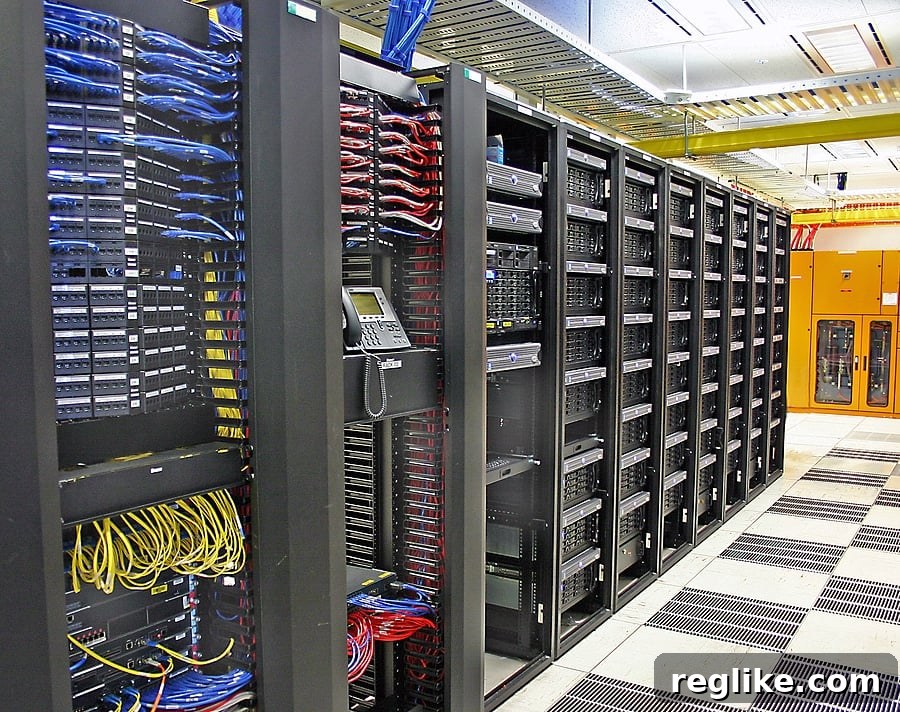 GoDaddy Takes Legal Action Against Anexio Data Centers 2 Picture of the inside of a data center